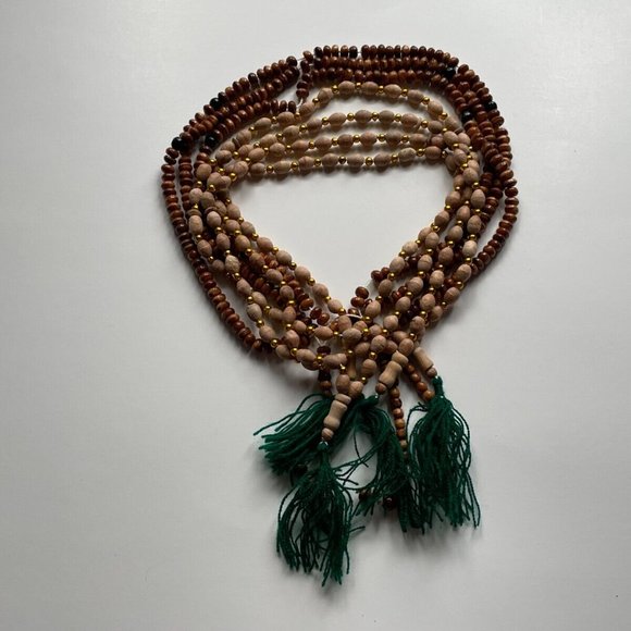 Tasbeeh Prayer Beads Handmade Tasbeh Religious Beads Real Wood Beads Lot of 7 - Picture 9 of 11